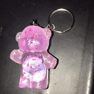 B8 WAMFW Epoxy Bear 🐻 keychain Rainbow 🌈 New